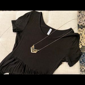 Black Maxi Dress (with pockets!!)